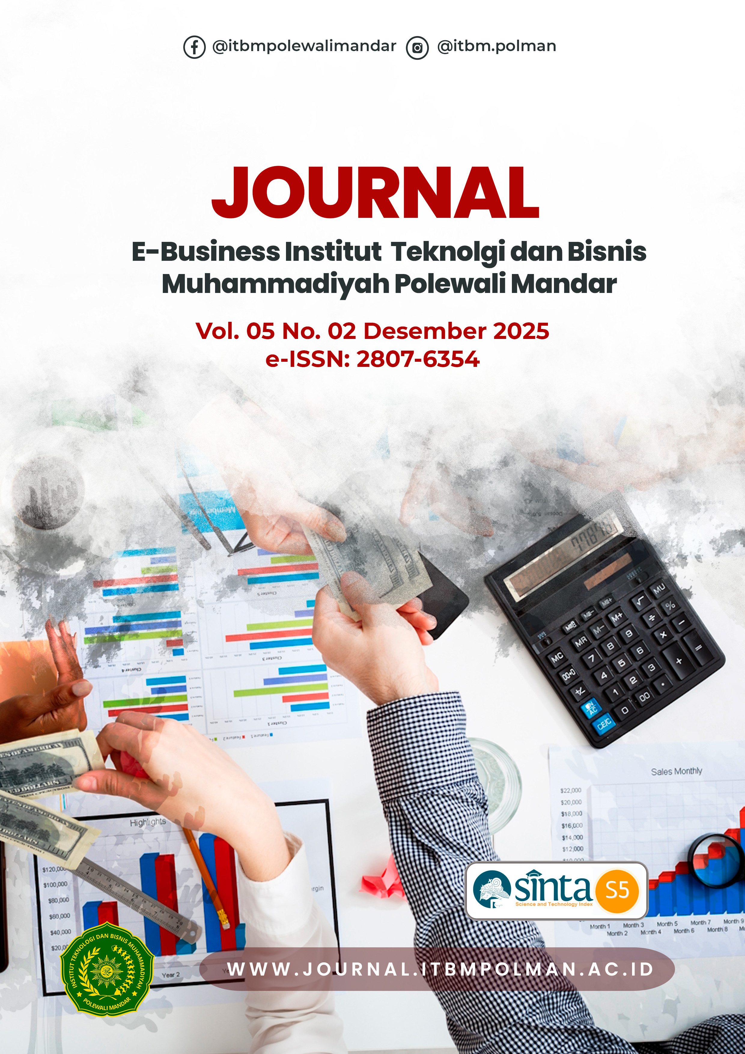 					View Vol. 5 No. 2 (2025): Jurnal E-bussiness Institut Teknologi dan Bisnis Muhammadiyah Polewali Mandar
				